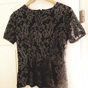 ANN TAYLOR LACE BLOUSE